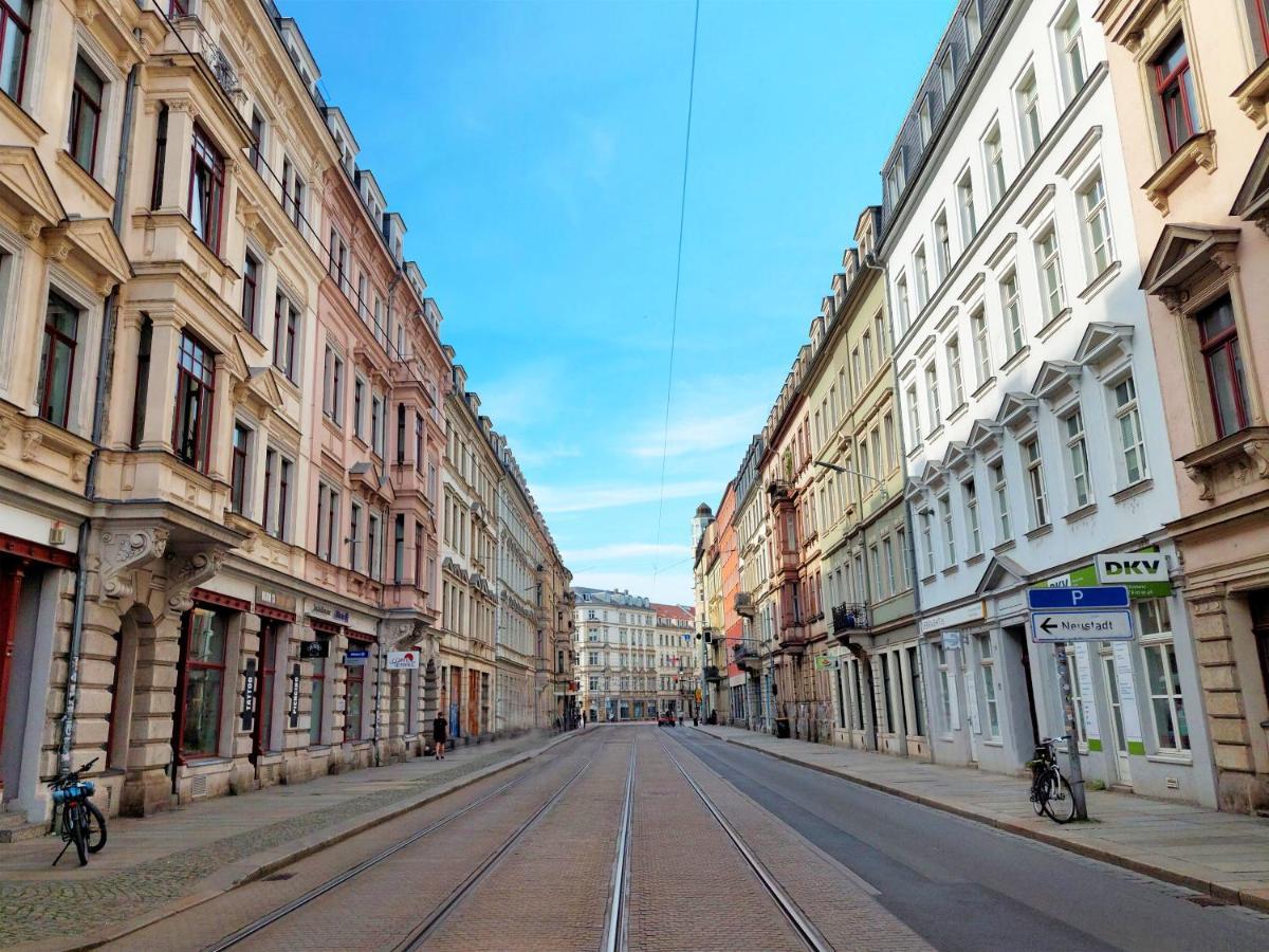 5 Min Zur Elbe, Helle Geraeumige 2-Raum-Whg, Neustadt, Top Lage Дрезден Екстер'єр фото